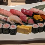 Sushi Hanatei - ランチメニュー2600円也