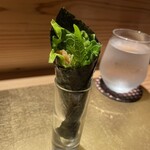 荻窪 天沼 おちあい - 具沢山サラダ　くるみソース