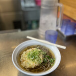 立喰うどん・そば　大和庵 - かき揚げそば@400円