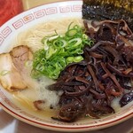 Nagahama Ra-Men Fuku Fuku - ラーメン(きくらげトッピング)