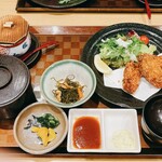 Suishin - 手仕込み牡蠣フライ定食①