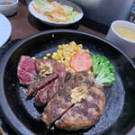 いきなりステーキ - ランチ ワイルドコンボ