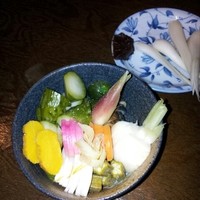 里葉亭 - ぬか漬け オクラってぬか漬けにできるだ！
