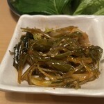 韓国料理 ホンデポチャ - 昆布と色々煮付け
