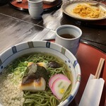 抹茶さろん ひとこと - かちん茶そば