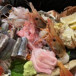 地酒と道産食材 一笑 - 素晴らしいとしか言えない盛り込み