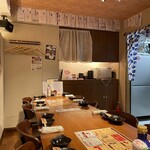 地酒と道産食材 一笑 - 店内