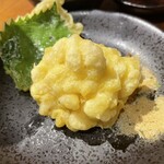 地酒と道産食材 一笑 - タチの天ぷら