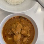 マンゴスチン - ランチのレッドカレー