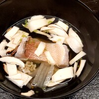 ふしきの - 椀（松茸、鯛）