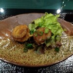 AQUA DINING CAFE 瓢黎 - ホタテのソテー