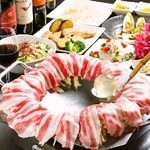 海鮮 個室 しゃぶしゃぶ 九州居酒屋 ～奏～ - コラーゲンたっぷりのあぐー豚をオリジナルスープでしゃぶしゃぶ♪