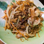 熱帯食堂 - ヤムタクライ（レモングラスと海老のサラダ）