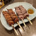 Yakitori Toriman - こちらの鶏レバーは絶品！特に塩がオススメ