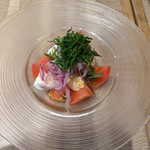 DINING RESTAURANT KITEKI - トマトとモッツァレラのサラダ