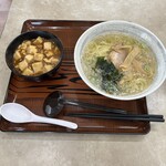 Tanakaya - R5.10  日替わり②塩ラーメン・麻婆丼