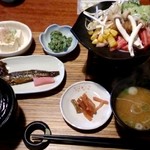 お食事処けやき - 飛騨牛の味噌焼き定食