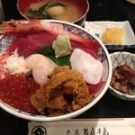 男鹿半島 - 夜のおまかせ丼♪