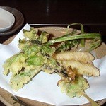 蕎麦 阿き津 - 天麩羅盛りあわせ