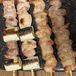 やきとり中山商店 - ねぎま、せせり