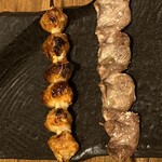 やきとり中山商店 - ぼんじり、ハツ