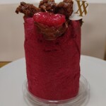 スイーツガーデン ユウジアジキ - アネモネドゥメール（1180円） 真横から