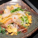 Kushiya - 真鯛のカルパッチョ。