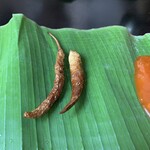 mollagaa - 素揚げした唐辛子
            結構辛い