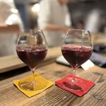 動悸 - アンガーの葡萄果汁　赤