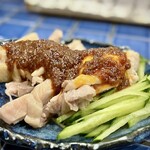 餃子工房 ギョィィィィィィン - 口水鶏
