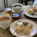 kiki:器々 - ホットミルクティーと古風なるスコン