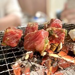 万正 - バラ 焼き焼き風景