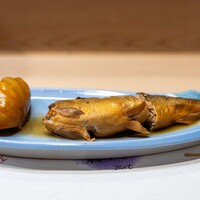 うを徳 - 2023.10 長良川産子持ち鮎と北海道産かぼちゃの煮物