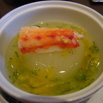 宇豆基野 - カブの白煮菊花あんかけ