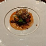 リョウリヤ ステファン パンテル - 藁焼き鰹　無花果ソース