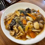 万豚記 - 五目あんかけ焼そば