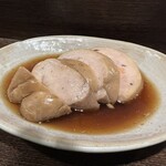 Kanamachi Seimen - 自家製あん肝の煮つけ　450円