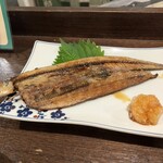 金町製麺 - 北海道秋刀魚干し焼き　450円