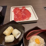 ゆず庵 - 牛肉、きりたんぽ、月見つみれ