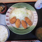 Katsudonno Katsusato - かきフライ定食