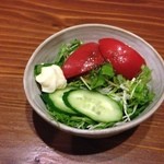 花鳥風月 - サラダはマヨネーズとジンジャードレシングだ