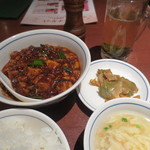 陳麻婆豆腐 - 陳麻婆豆腐セット