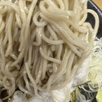 葛西 めんや - 麺は水分が多めの喉越しがいい感じです。