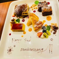 Serafina NEW YORK さいたま新都心店 - スイーツ盛り合わせ(2,200円のやつ)