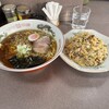 すすきのらーめん - 並ラーメンとチャーハンセット