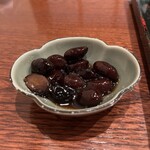 鶴よし - 黒豆 サービス