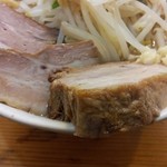 らーめん影武者 - 肉アップ、分厚い！