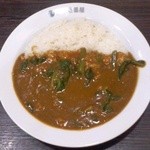 CoCo壱番屋 - ポークカレーにホウレンソウをトッピング（と言うよりは混じっているが）。４辛でご飯は２００ｇ。お値段は 660 円。