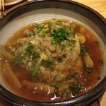 味庵喰好 - 松茸とフカヒレのスープチャーハン