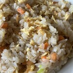 中華料理 北京亭 - 炒飯のアップ